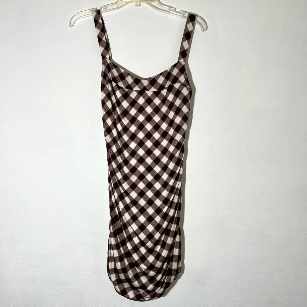 URBAN OUTFITTER Clairs Ruched Mini Dress - Picture 3 of 4